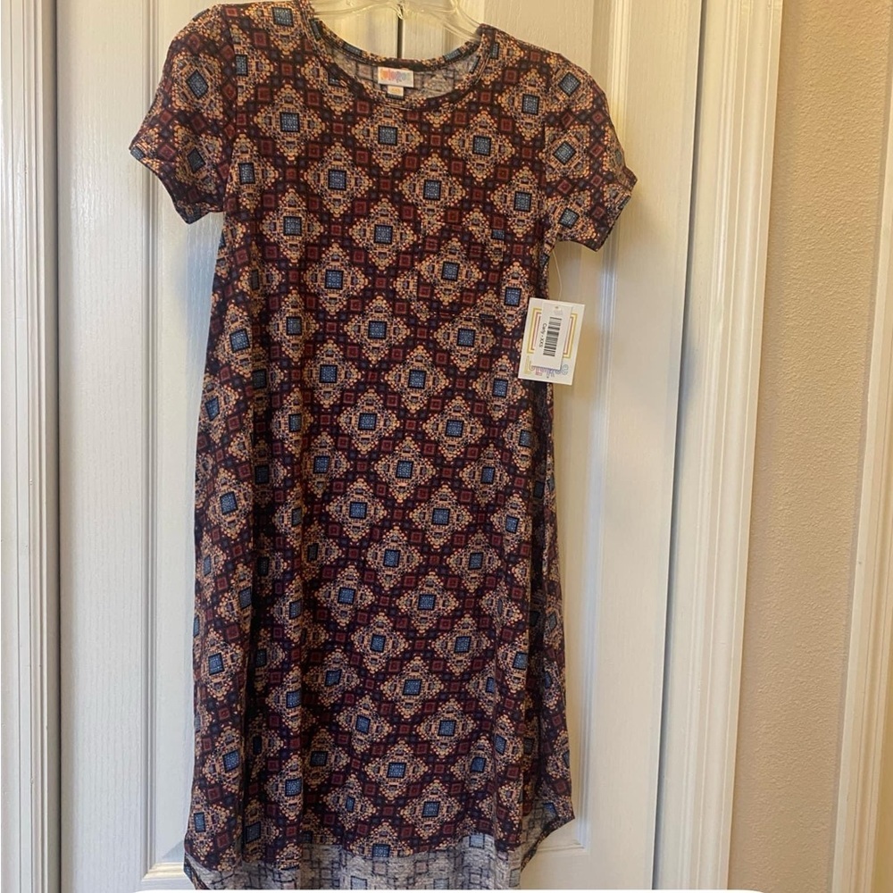 NWT LuLaRoe XXS Carly Dress - 9043